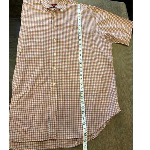 AUSTIN REED London Check S/S Button Up Shirt XXL 2XL - Picture 3 of 9